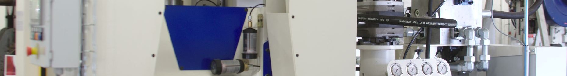 The first prototype of a hydromechanical press machine