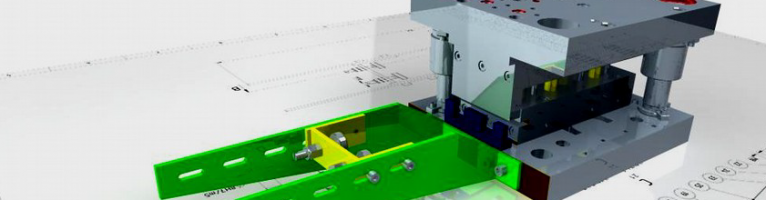 Automatizált daraboló, lyukasztó, hajlító szerszám